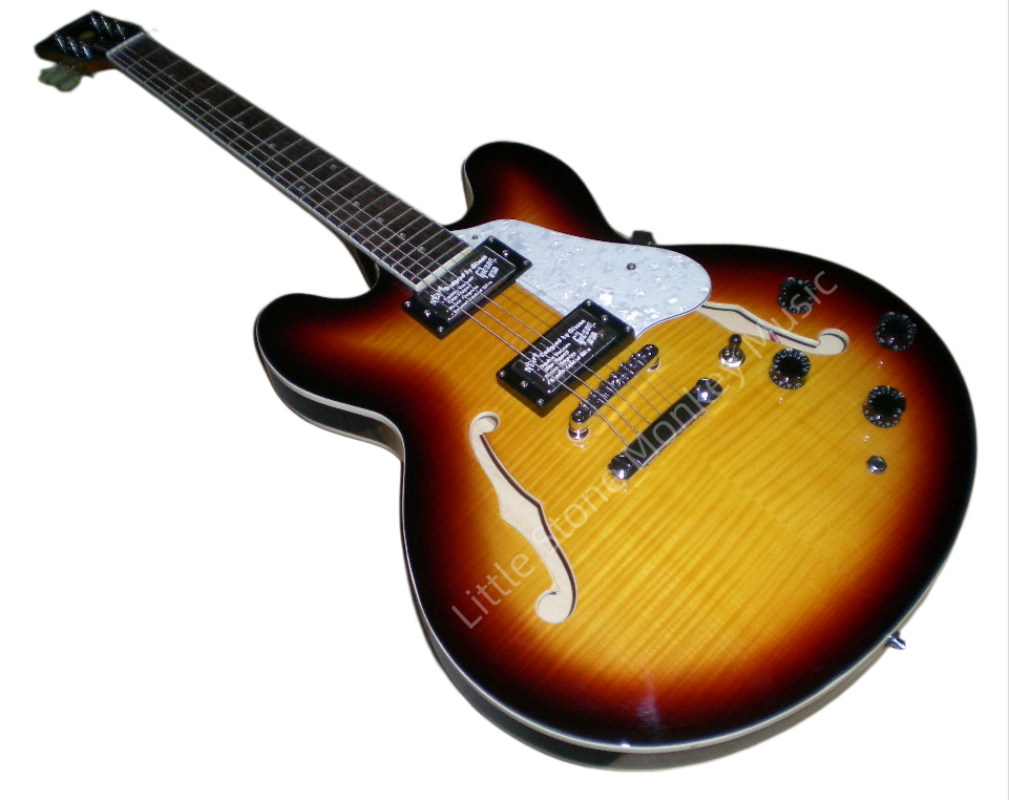 Factory Customized    Electric Guitar with Vintage wooden color Electric Guitarop 209#