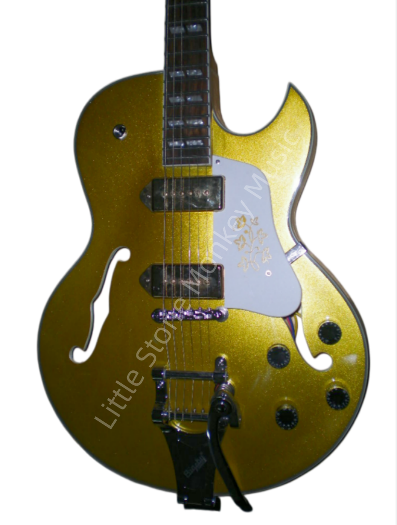 Factory Customized    Electric Guitar with Vintage Vintage bronze color Electric Guitarop 210#
